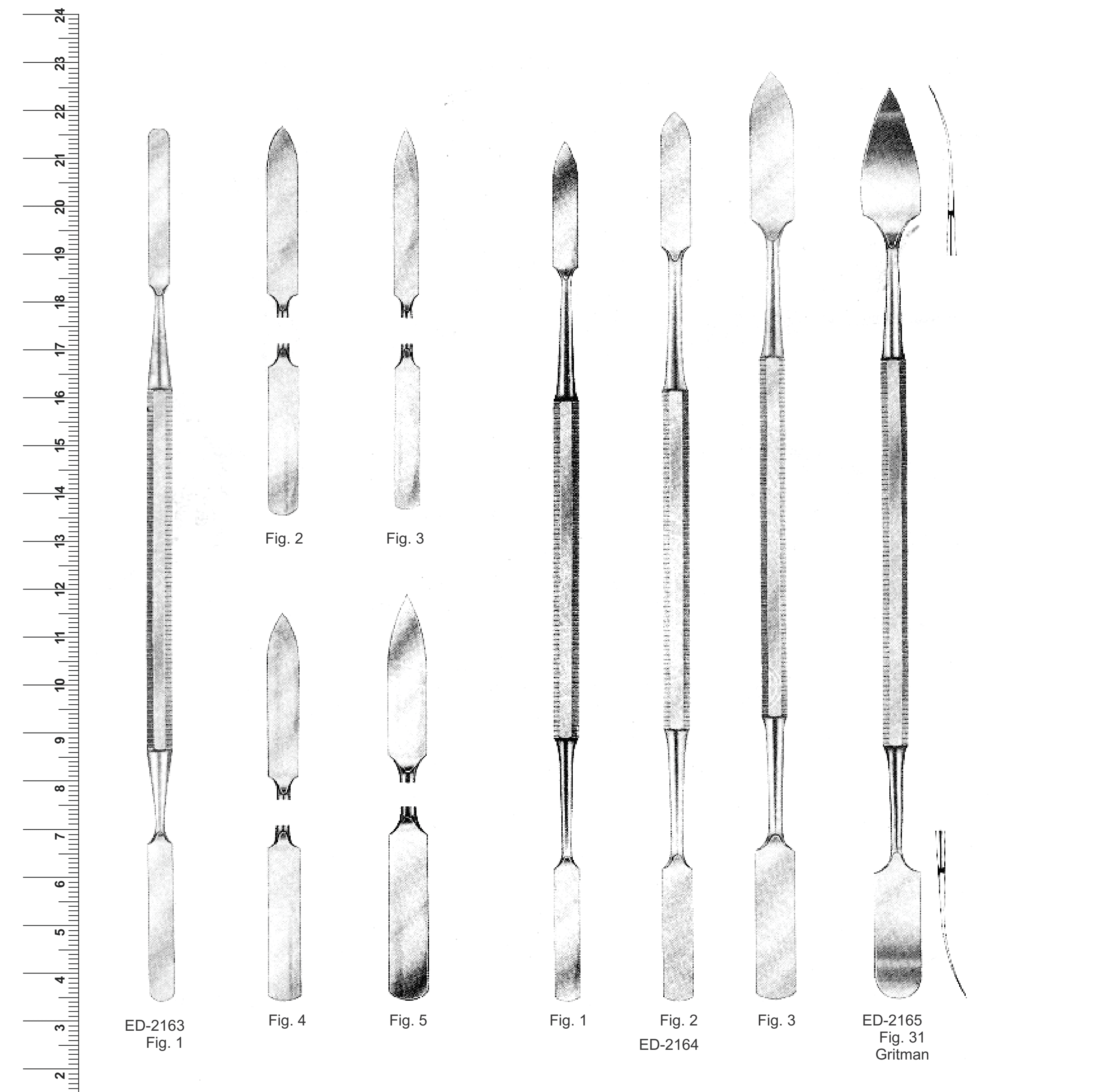 Cement Spatulas (Ref. 004)
