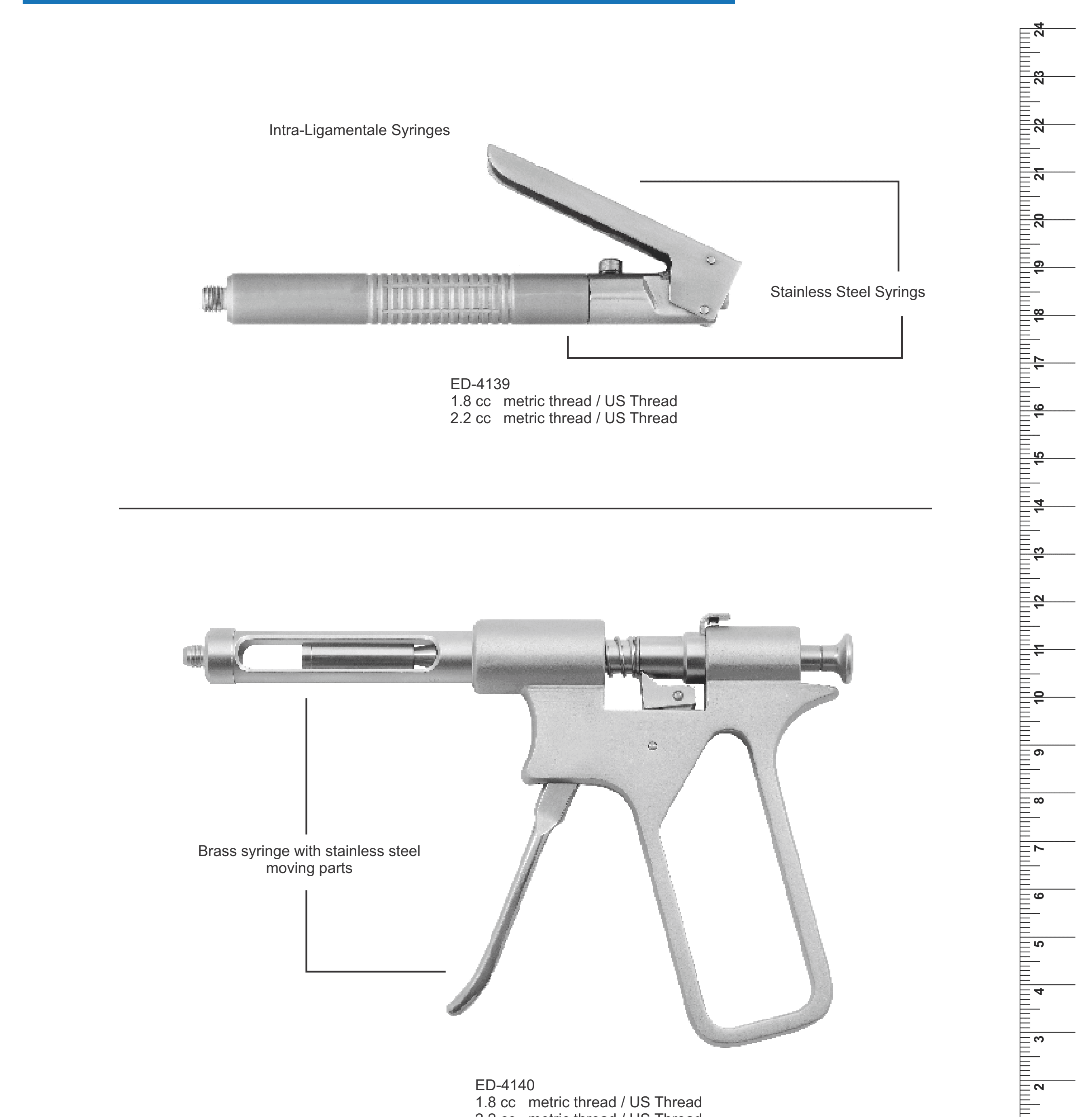 Cylinder Cartridge Syringe (Ref. 006)