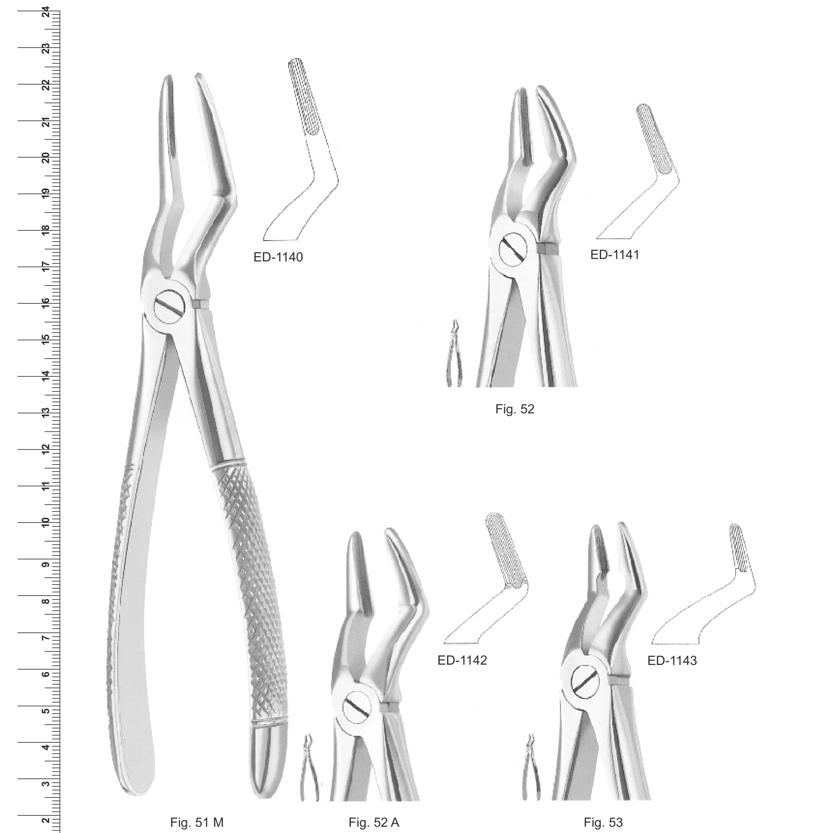 English Pattern Extracting Forceps (Ref. 007)